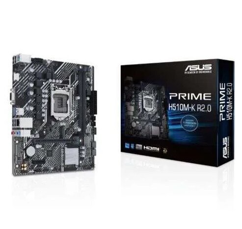 Asus Prime H510M-K R2.0 kaina ir informacija | Pagrindinės plokštės | pigu.lt