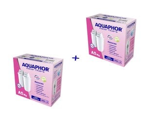 Сменный фильтр Aquaphor А5Мг, комплект 2х2шт цена и информация | Фильтры для воды | pigu.lt