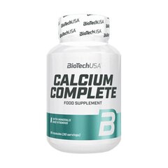 Пищевая добавка Biotech Calcium Complete, 90 капсул цена и информация | Витамины | pigu.lt