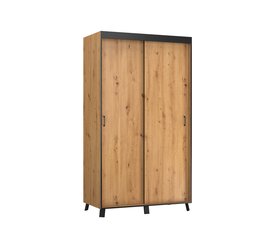 Spinta ADRK Furniture Bergamo, 150 cm, ruda kaina ir informacija | Spintos | pigu.lt