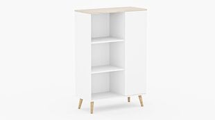 Spintelė ADRK Furniture Fonzi, balta цена и информация | Шкафчики в гостиную | pigu.lt