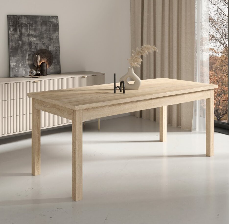 Virtuvės baldų komplektas ADRK Furniture 80 Rodos, pilkas/rudas цена и информация | Valgomojo komplektai | pigu.lt