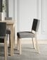 Kėdė ADRK Furniture 80 Rodos, pilka kaina ir informacija | Virtuvės ir valgomojo kėdės | pigu.lt