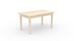 Стол ADRK Furniture 80 Rodos, коричневый цена и информация | Кухонные и обеденные столы | pigu.lt