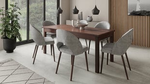 Кухонный гарнитур ADRK Furniture 82 Rodos, серый/коричневый цена и информация | Комплекты мебели для столовой | pigu.lt