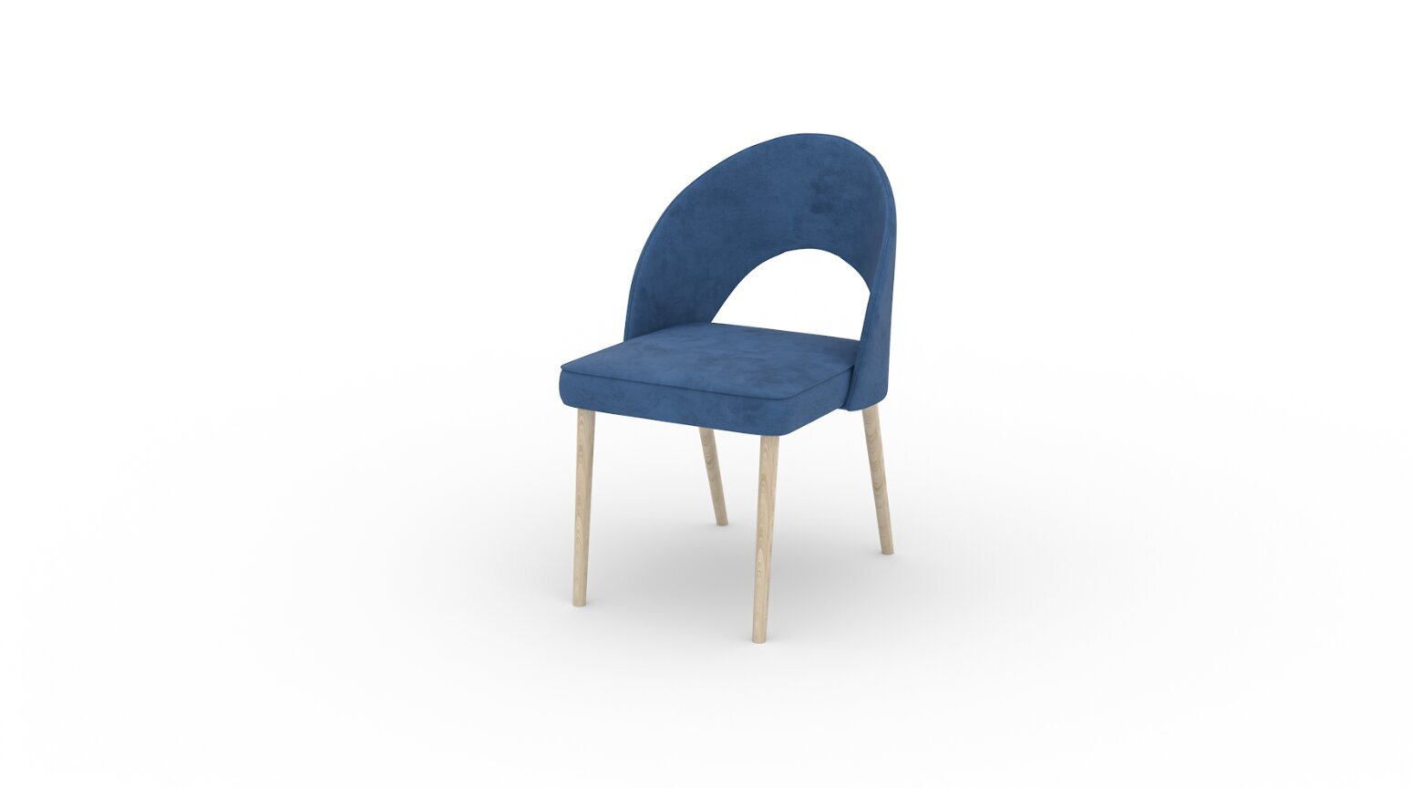 Virtuvės baldų komplektas ADRK Furniture 82 Rodos, mėlynas/rudas kaina ir informacija | Valgomojo komplektai | pigu.lt