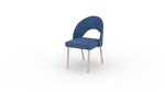 Kėdė ADRK Furniture 82 Rodos, mėlyna