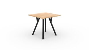 Стол ADRK Furniture 83 Rodos, коричневый цена и информация | Кухонные и обеденные столы | pigu.lt