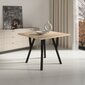 Virtuvės baldų komplektas ADRK Furniture 83 Rodos, juodas/rudas цена и информация | Valgomojo komplektai | pigu.lt