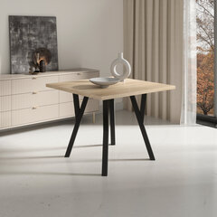 Стол ADRK Furniture 83 Rodos, коричневый цена и информация | Кухонные и обеденные столы | pigu.lt