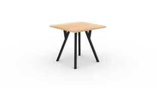 Стол ADRK Furniture 84 Rodos, коричневый цена и информация | Кухонные и обеденные столы | pigu.lt
