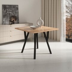 Stalas ADRK Furniture 84 Rodos, rudas kaina ir informacija | Virtuvės ir valgomojo stalai, staliukai | pigu.lt