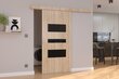 Stumdomos durys nišai ADRK Furniture Cento 86, rudos kaina ir informacija | Spintos | pigu.lt