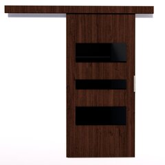 Stumdomos durys nišai ADRK Furniture Cento 86, rudos цена и информация | Шкафы | pigu.lt