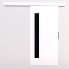Stumdomos durys nišai ADRK Furniture Gela 76, baltos kaina ir informacija | Spintos | pigu.lt