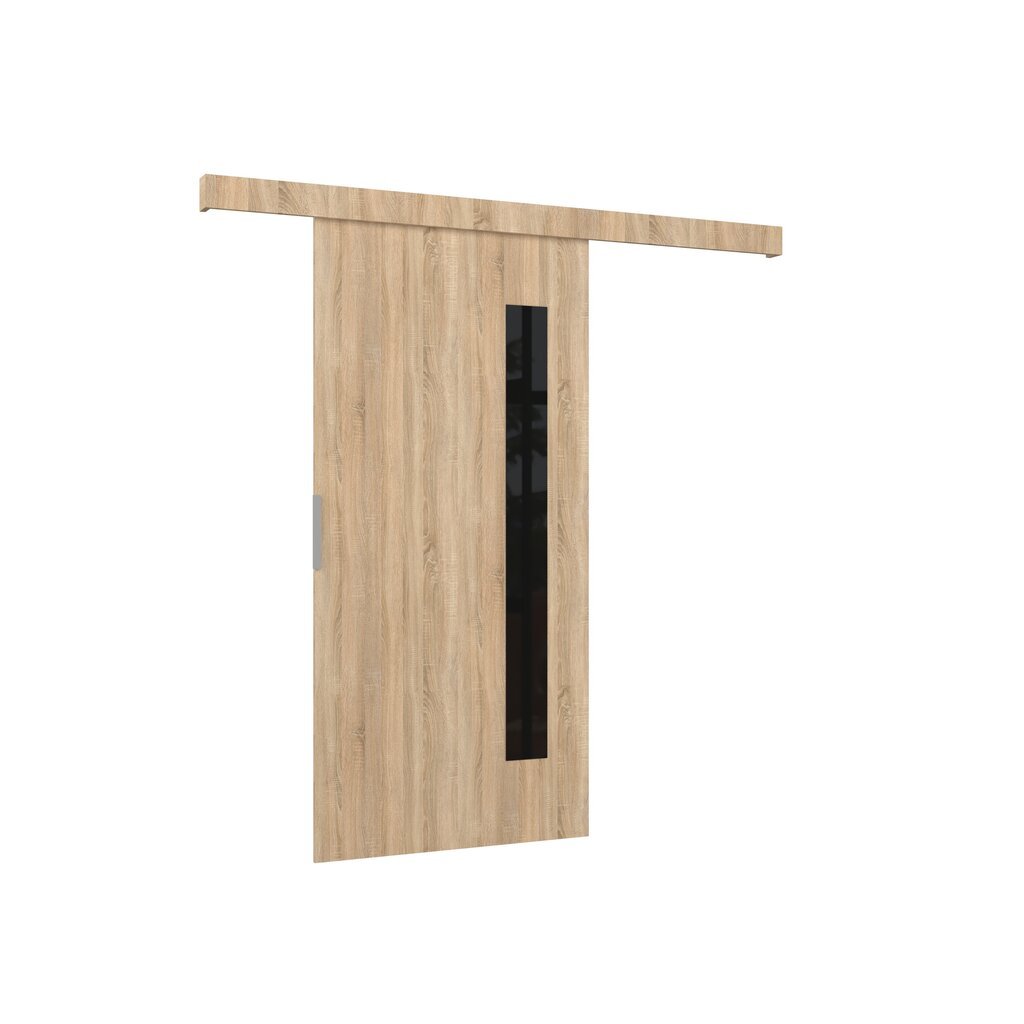Stumdomos durys nišai ADRK Furniture Gela 106, rudos kaina ir informacija | Spintos | pigu.lt