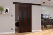 Stumdomos durys nišai ADRK Furniture Hers 86, rudos kaina ir informacija | Spintos | pigu.lt