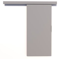 Stumdomos durys nišai ADRK Furniture Pixi 96, pilkos kaina ir informacija | Spintos | pigu.lt