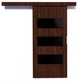 Раздвижные двери для ниш ADRK Furniture Ares 76, коричневый