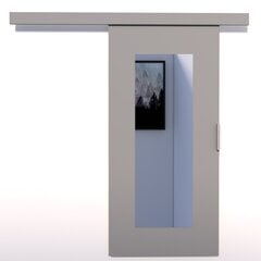 Stumdomos durys nišai ADRK Furniture Nela 86, pilkos kaina ir informacija | Spintos | pigu.lt