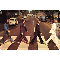 Металлическая тарелка 20х30см/Nostalgic Art/ The Beatles Abbey Road цена и информация | Детали интерьера | pigu.lt
