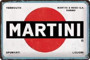 Pakabinama dekoracija Martini - Logo white, 1 vnt. kaina ir informacija | Interjero detalės | pigu.lt