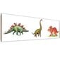 Sieninė kabykla, Dinozaurai, 118x40cm kaina ir informacija | Drabužių kabyklos | pigu.lt