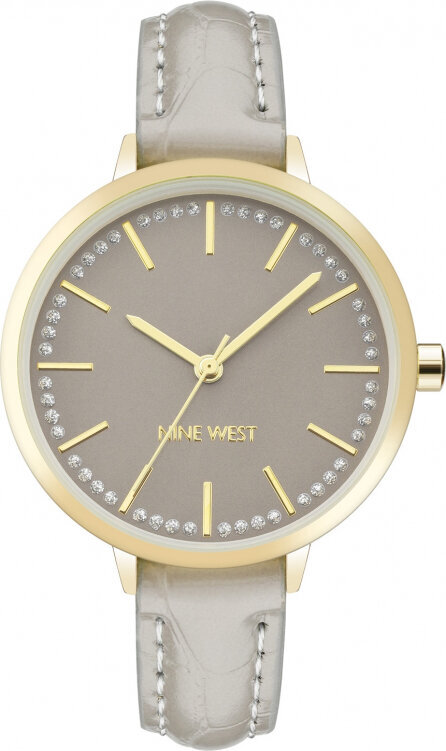 Laikrodis vyrams Nine West NW_2554GYGY kaina ir informacija | Vyriški laikrodžiai | pigu.lt