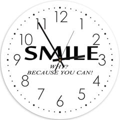 Sieninis laikrodis Šypsokis kaina ir informacija | Laikrodžiai | pigu.lt