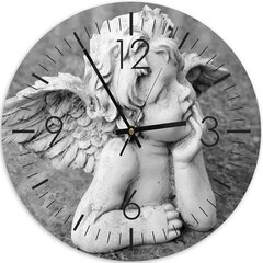 Настенные часы, Ангел, 80x80см цена и информация | Часы | pigu.lt
