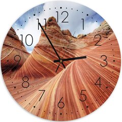 Sieninis laikrodis Spalvingos uolienos kaina ir informacija | Laikrodžiai | pigu.lt