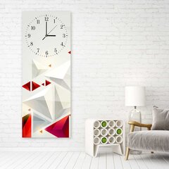 Sieninis laikrodis Abstraktūs trikampiai kaina ir informacija | Laikrodžiai | pigu.lt