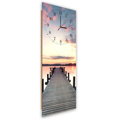 Sieninis laikrodis Tiltas saulėlydžio metu kaina ir informacija | Laikrodžiai | pigu.lt