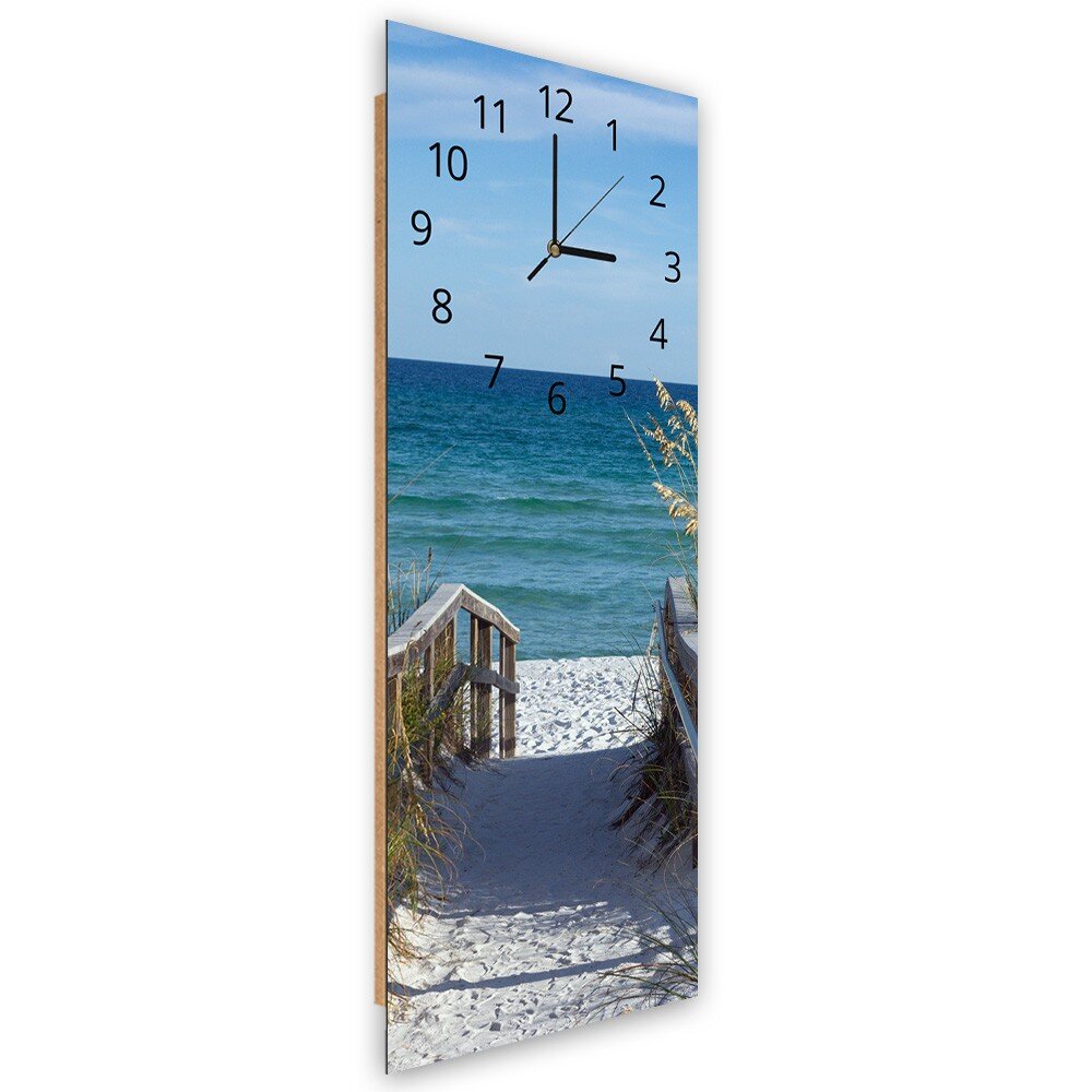 Sieninis laikrodis Kelias į paplūdimį kaina ir informacija | Laikrodžiai | pigu.lt