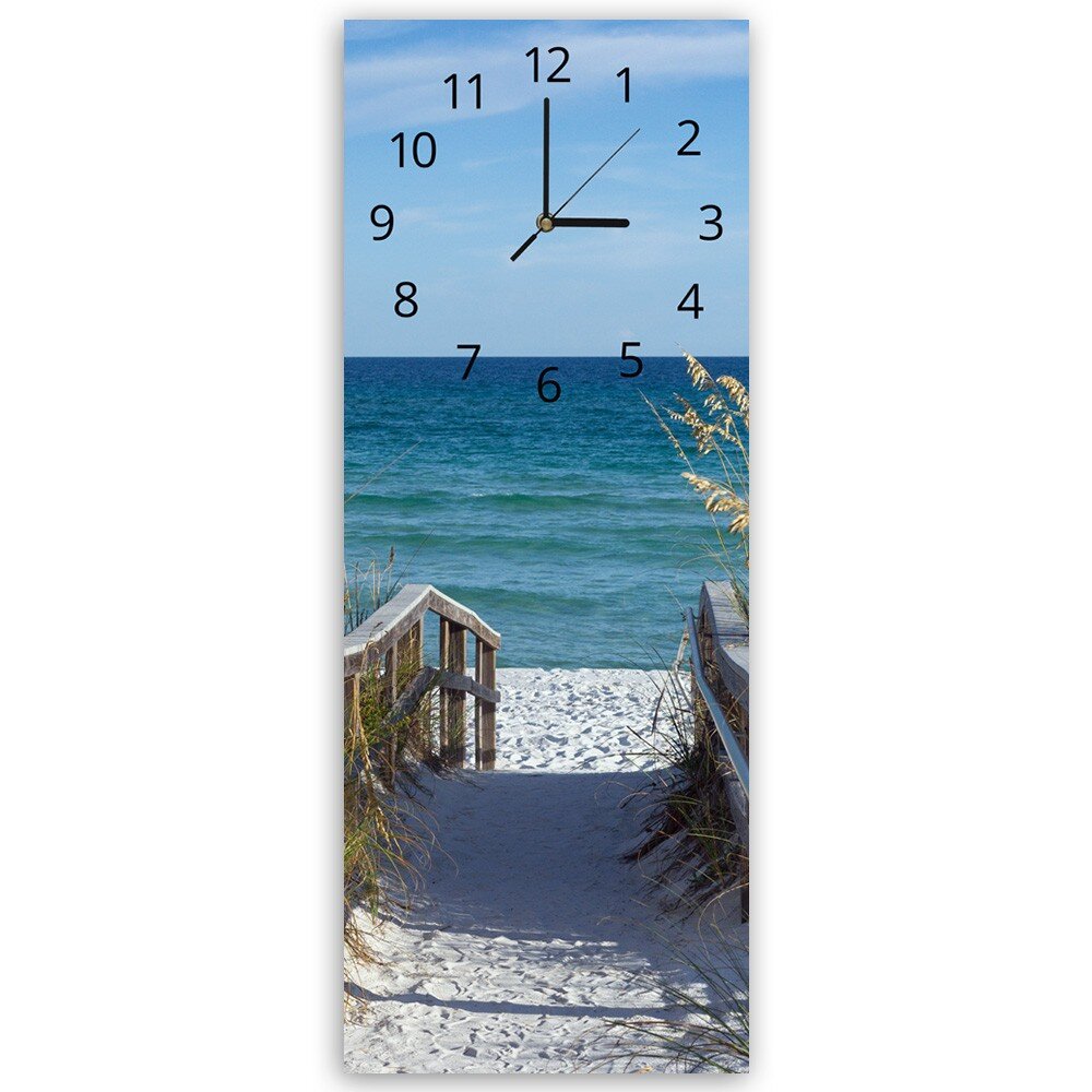 Sieninis laikrodis Kelias į paplūdimį kaina ir informacija | Laikrodžiai | pigu.lt