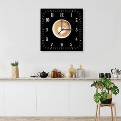 Sieninis laikrodis Kava su širdele kaina ir informacija | Laikrodžiai | pigu.lt