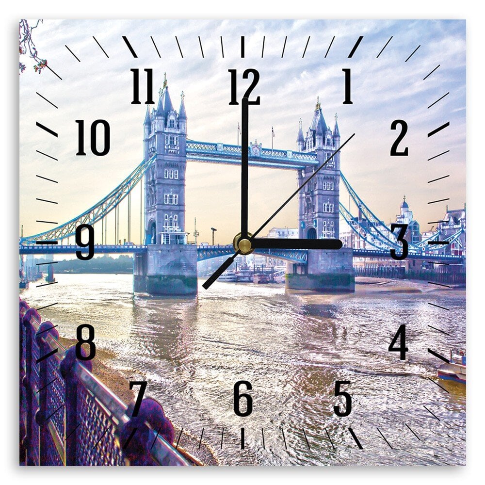 Sieninis laikrodis Londono tiltas kaina ir informacija | Laikrodžiai | pigu.lt