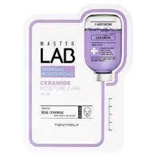 Lakštinė veido kaukė su keramidais Tonymoly Master Lab, 19g x 10 vnt. kaina ir informacija | Veido kaukės, paakių kaukės | pigu.lt