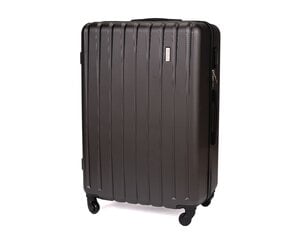 Didelis lagaminas Solier XL, pilkas kaina ir informacija | Lagaminai, kelioniniai krepšiai | pigu.lt