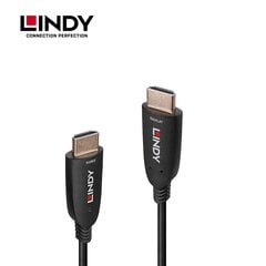 15m Fibre Optic Hybrid HDMI 8K60 Cable, 38511 Lindy цена и информация | Кабели и провода | pigu.lt