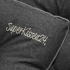 Sodo pagalvėlių 2 dalių rinkinys SuperKissen24, juodas цена и информация | Подушки, наволочки, чехлы | pigu.lt