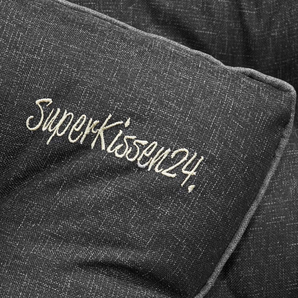 Sodo pagalvėlių 2+1 komplektas SuperKissen24, juodas kaina ir informacija | Pagalvės, užvalkalai, apsaugos | pigu.lt