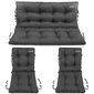 Sodo pagalvėlių 2+1 komplektas SuperKissen24, juodas kaina ir informacija | Pagalvės, užvalkalai, apsaugos | pigu.lt