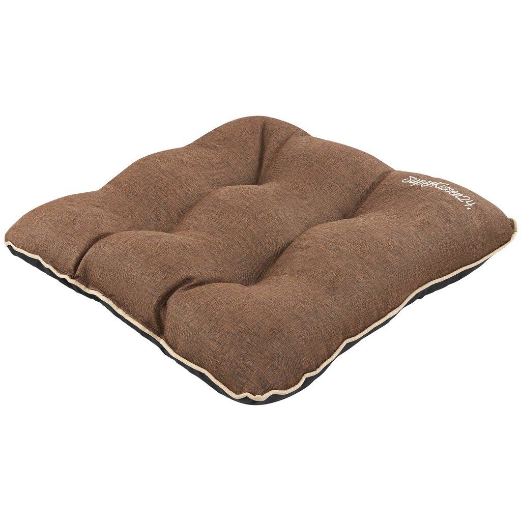 Sodo kėdžių 6 pagalvėlės, SuperKissen24, rudos spalvos kaina ir informacija | Pagalvės, užvalkalai, apsaugos | pigu.lt