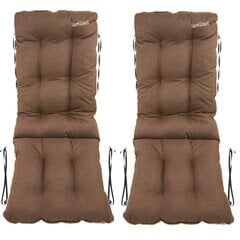Sodo pagalvėlių 2 dalių rinkinys SuperKissen24, rudas kaina ir informacija | Pagalvės, užvalkalai, apsaugos | pigu.lt