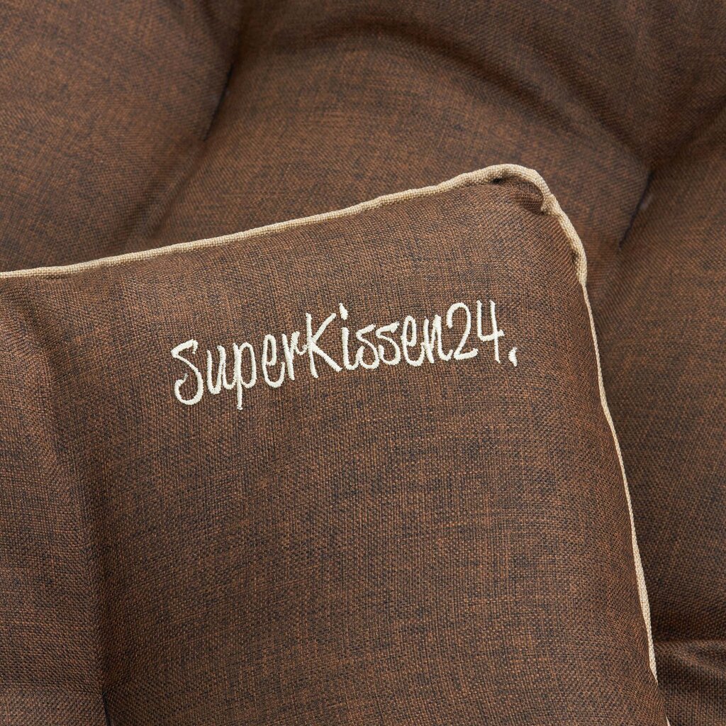 Sodo suoliuko pagalvėlė, SuperKissen24, ruda kaina ir informacija | Pagalvės, užvalkalai, apsaugos | pigu.lt