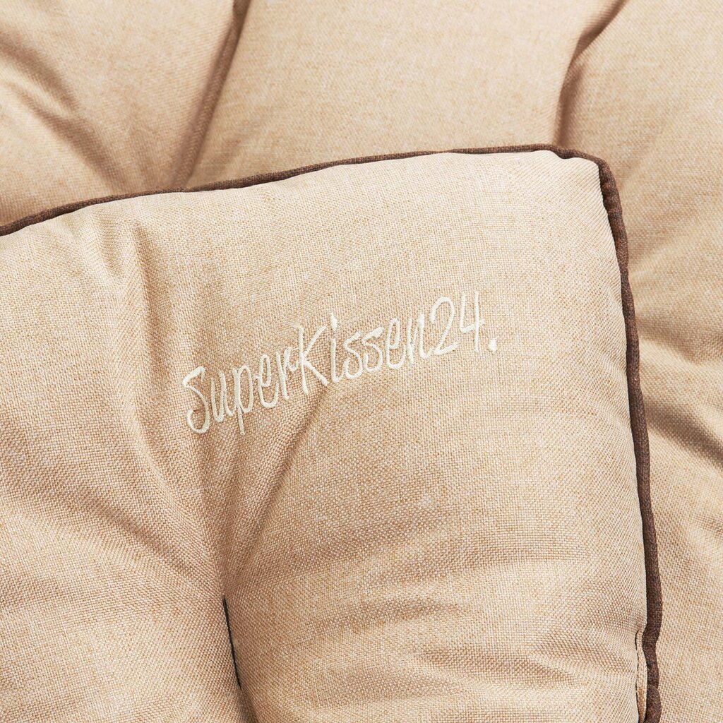 Sodo pagalvėlių 2+1 komplektas SuperKissen24, šviesiai rudas цена и информация | Pagalvės, užvalkalai, apsaugos | pigu.lt