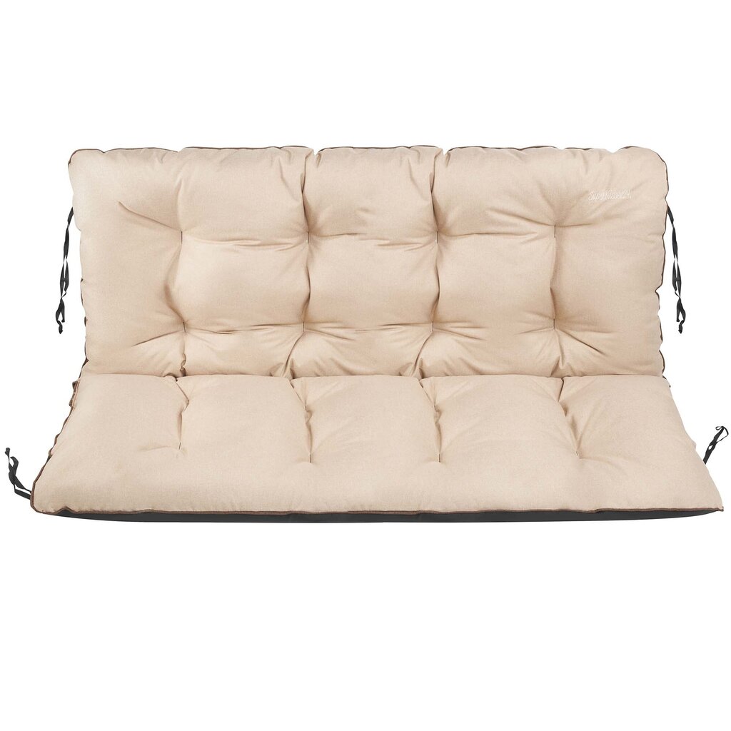 Sodo pagalvėlių 2+1 komplektas SuperKissen24, šviesiai rudas цена и информация | Pagalvės, užvalkalai, apsaugos | pigu.lt