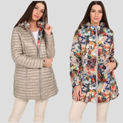 Двусторонняя куртка для женщин Tessa, бежевый цена и информация | Женские куртки | pigu.lt