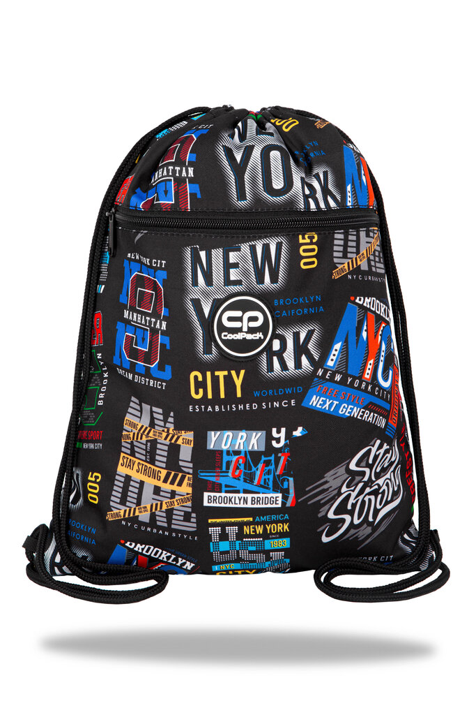 Sportinis maišelis CoolPack Vert Big City, F070673 цена и информация | Kuprinės mokyklai, sportiniai maišeliai | pigu.lt